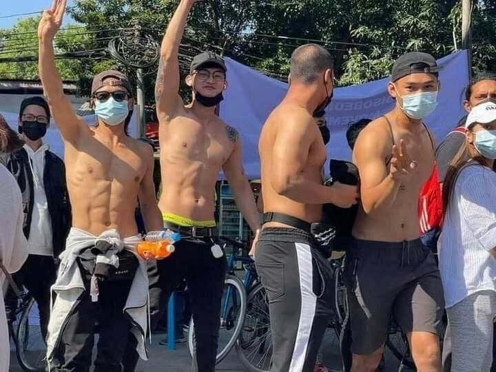 shirtless-protest